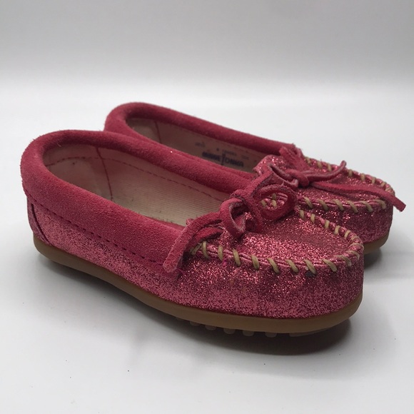 glitter moccasins